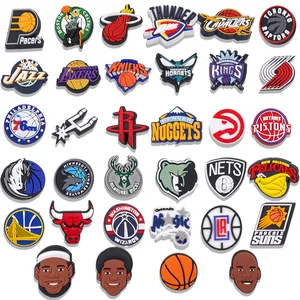 Basketball Croc Charms PVC Basketball Croc Charm Sport Croc Charms - Naike Gifts Jinjiang
