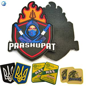 Embroidered Rubber Patches Logo Bulk 3D Garment Accessories Sew Us Carto... - Naike Gifts Jinjiang