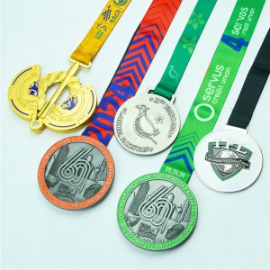 Corporate Sports Marathon & 5K/10K Events 3D Finisher Medal - Naike Gifts Jinjiang