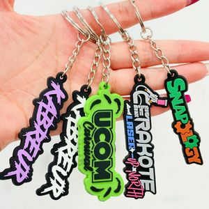 Custom 2D Dual-Sided Soft PVC Keychains with Embossed Logo - Naike Gifts Jinjiang