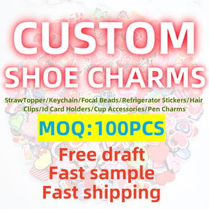 Custom 3D Relief PVC Shoe Charms & Clog Decorations - Naike Gifts Jinjiang