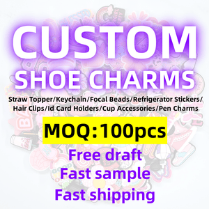 PVC Shoe Charms With Buckle And Logo Personalization Shoes Charm - Naike Gifts Jinjiang