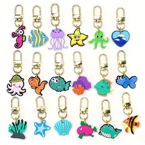 Soft PVC Keychain Key Ring UV Printing Keychain - Naike Gifts Jinjiang