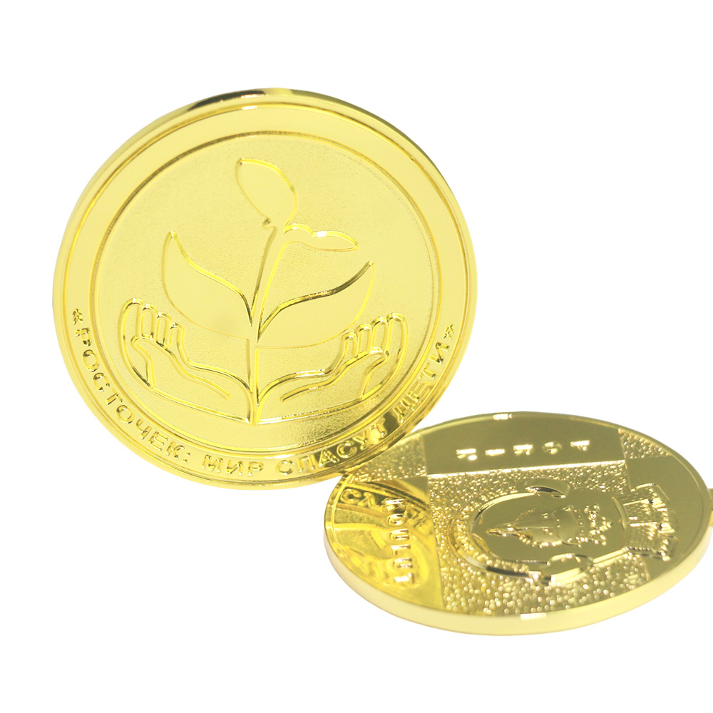 Heavyweight Brass Blank Engravable Challenge Coin - Naike Gifts Jinjiang