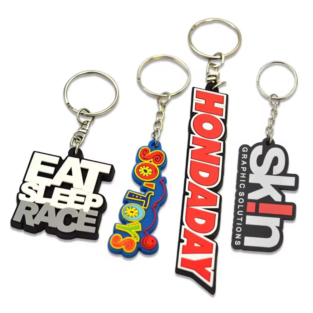 No Minimum 2D/3D Soft Pvc Keychains , Promo Gifts Make Rubber Customised... - Naike Gifts Jinjiang